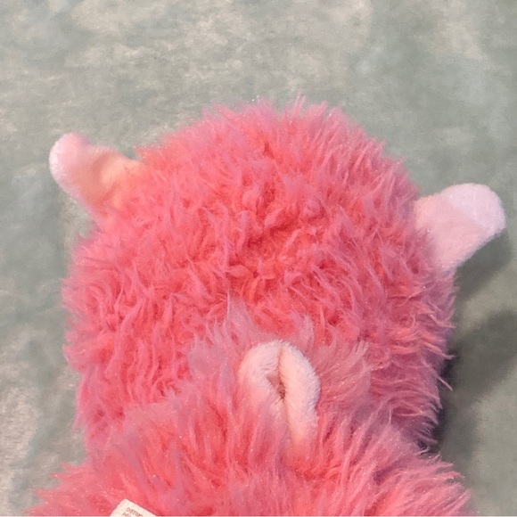 Spark Create Imagine Llama Alpaca Plush Rattle Chimes 11” Baby Toy Stuffed Pink - Picture 5 of 9